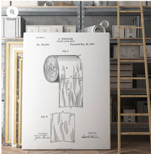 Seth Wheeler toilet paper canvas art - 24” by 36” new

 

24” by 36”


Comes ready to hang: