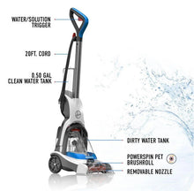 Hoover PowerDash Pet Compact Carpet Cleaner, Lightweight Upright Shampooer Machine!! NEW IN BOX!!
