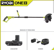 Ryobi ONE+ 18V 9 in. Cordless Battery Edger with 2.0 Ah Battery and Charger!