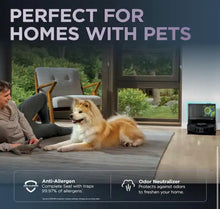 Shark PowerDetect NeverTouch 13in Robotic Vacuum and Mop with Smart Navigation Path, Bagless, HEPA, Multisurface in Gray!! NEW IN BOX!!