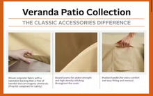 Veranda 140 in. L x 70 in. D x 35 in. H Full Coverage General Purpose Patio Furniture Cover! (BRAND NEW)