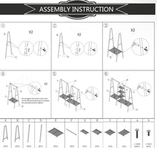 Metal Garment Rack Clothes Rack with Top Rod and Lower Storage Shelf Clothes Rack (White)! (NEW IN BOX)