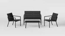 4-Piece Padded Sling Patio Conversation Set from Room Essentials- new in the box!