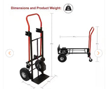 Milwaukee
800 lbs. Capacity 2-in-1 Convertible Hand Truck- new!
