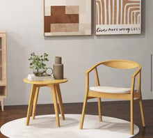 Set of 4 Leisure Bamboo Armchair Accent Chair with Curved Back and Bamboo Structure! (NEW IN TWO BOXES!)