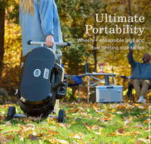 Coleman RoadTrip 285 Standup Portable Propane Grill in Black with Grill + Griddle Bundle!! NEW IN BOX!!