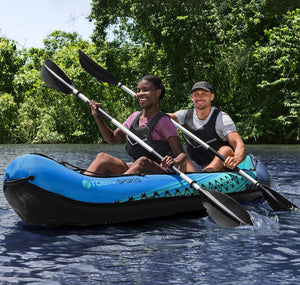 Tobin Sports Wavebreak Inflatable 2-person Kayak! (NEW IN BOX)