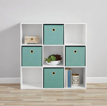 Mainstays 9-Cube Storage Organizer, White!! NEW IN BOX!!