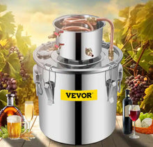 Vevor Alcohol Still 8 Gal. Stainless Steel Water Alcohol Distiller Home Brewing Kit Build-in Thermometer for DIY Wine! (NEW IN BOX)