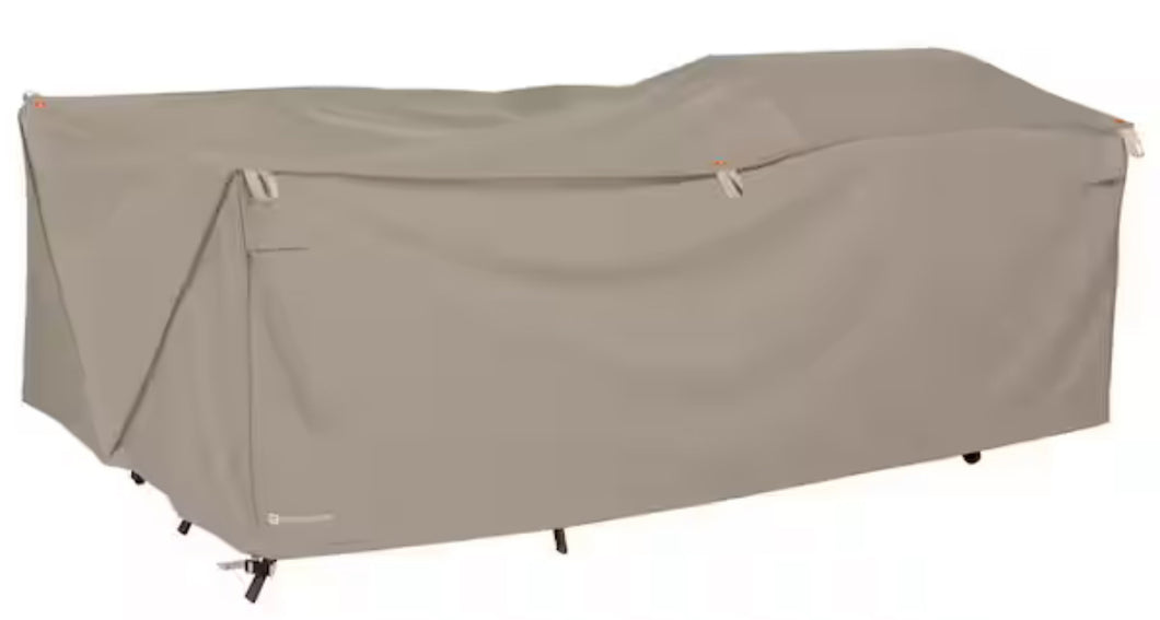 Storigami 140 in. L x 70 in. W x 35 in. H Goat Tan Easy Fold General Purpose Patio Furniture Cover! (BRAND NEW)