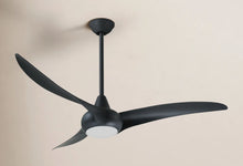 Minka Aire 52" Wave 3 - Blade LED Propeller Ceiling Fan with Remote Control and Light Kit Included, BLACK -WE DO NOT SHIP!!