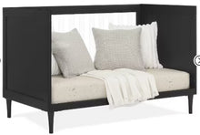 Delta Children Bowie 4-in-1 Convertible Acrylic Crib, Black! - Greenguard Gold Certified! (NEW IN BOX)