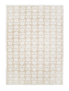 My Texas House Poppy 7'10" x 9'10" Driftwood Floral Indoor/Outdoor Rug!! NEW IN PLASTIC!!