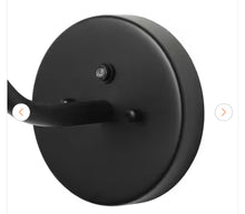 Modern Black Exterior Oversized Gooseneck Outdoor Hardwired Barn Light Dusk to Dawn Wall Sconce with Metal Shade/ new