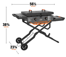 Blackstone Adventure Ready 2-Burner 28" Propane Omnivore Griddle with Flexfold Legs!! NEW IN BOX!’