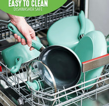 GreenLife Diamond Ceramic Non-stick 5 Qt. Saute Pan, Turquoise- NEW!!!
