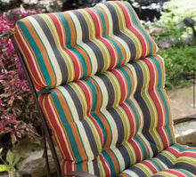 22 in. x 72 in. Sunset Stripe Outdoor Chaise Lounge Cushion! (BRAND NEW - SINGLE CUSHION!)