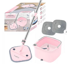 True & Tidy True Clean Spin Mop and Bucket System: Microfiber Cleaning Tools for Household Floor Maintenance! (NEW)