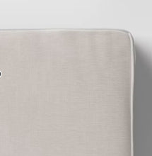 24"x22" Outdoor Deep Seat Cushion with Contrast Piping - Set of 4! (NEW)