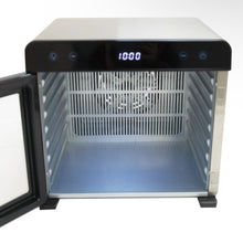 NESCO 8-Tray Premium Stainless Steel Digital Dehydrator with Glass Window