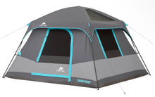 Ozark Trail 10' x 9' 6-Person Dark Rest Cabin Tent w/Skylight Ceiling Panels, 15.4 lbs!! NEW IN CARRY BAG!!