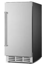 Hoore 15 in. 130 Cans 3.53 cu. ft. Built-in/Freestanding Outdoor Refrigerator in Stainless Steel with Interior Light! (NEW)