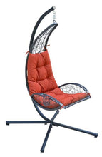 Cushioned Rattan Wicker Hammock Hanging Chair with Stand!! NEW IN BOX!!