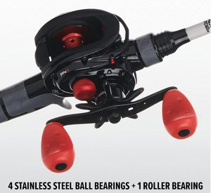 Abu Garcia Max X Baitcast Fishing Combo, 7' Medium Heavy Rod, Right Handed Reel!! BRAND NEW!!