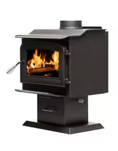 Ashley Hearth Products 1200-sq ft Heating Area Firewood and Fire Logs Stove- brand new