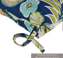 Marlow Floral Rectangle Outdoor Bench Cushion, 2Pc!