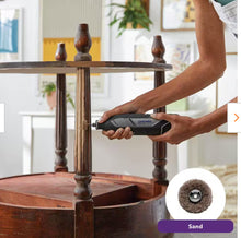 8240 12V Li-Ion 2-Amp Variable Speed Cordless Rotary Tool Kit with Battery, Charger, 5-Accessories and Storage Bag
by Dremel- new!