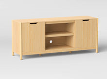 Scandi Media ,TV Stand For TVs Up To 59" Natural - Room Essentials - WE DO NOT SHIP!!