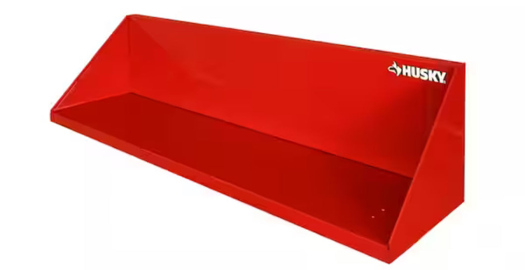 Husky Steel Garage Wall Shelf in Red (36 in. W x 9 in. H x 9 in. D)! (NEW)