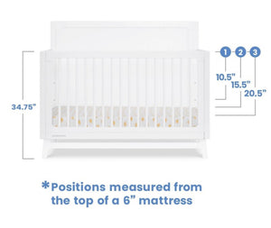 Delta Children Spencer 6-in-1 Convertible Crib!! NEW IN BOX!!