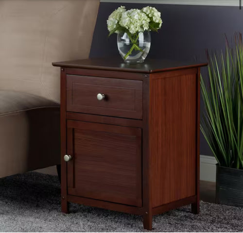 Eugene Accent Table, Walnut!! (NEW IN BOX!)