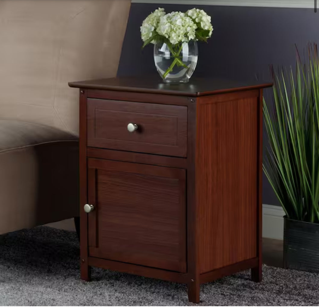 Eugene Accent Table, Walnut!! (NEW IN BOX!)