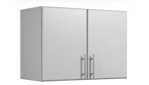 Prepac Elite Light Gray 32 in. Stackable Wall Cabinet! (NEW IN BOX!)