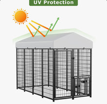 HomLux Metal Yard Kennel With Door