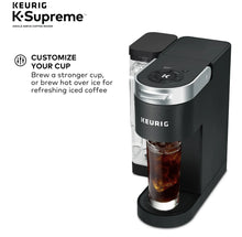 Keurig K-Supreme Single Serve K-Cup Pod Coffee Maker Black!! BRAND NEW!!
