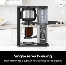 Ninja Specialty Coffee Maker, Hot & Iced Coffee, 6 Brew Styles, 10-Cup Carafe, Fold-Away Frother, Permanent Filter, Removable Reservoir, Black, CM300