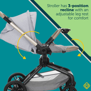 Safety 1st Turn & Go Rotating Travel System!! NEW IN BOX!!