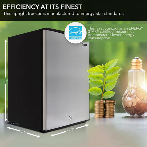 Whynter Energy Star 3.0 Cubic feet Upright Freezer, 21