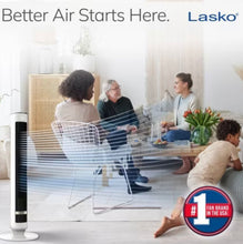 Lasko 40" 12H Timer Remote Control Oscillating Tower Fan! (NEW)