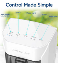 Arctic Air Tower +: Electric Portable Cooling Fan, Quiet Operation, 4 Speeds! (NEW)