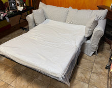 Amari 84" Rolled Arm Slipcovered Sleeper Sofa with Reversible Cushions!! BRAND NEW!!