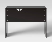 Room Essentials Student Writing Desk with Storage, Black!! NEW AND ASSEMBLED!!
