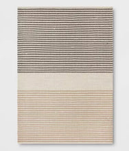 7'x10' Color Block Braided Outdoor Area Rug Ivory -Threshold! (NEW)