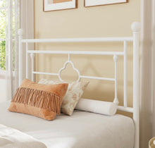 Allewie Twin Size Metal Platform Bed Frame, White! (NEW IN BOX)