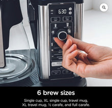 Ninja Specialty Coffee Maker, Hot & Iced Coffee, 6 Brew Styles, 10-Cup Carafe, Fold-Away Frother, Permanent Filter, Removable Reservoir, Black, CM300
