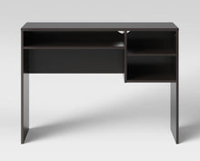 Room Essentials Student Writing Desk with Storage, Black!! NEW AND ASSEMBLED!!